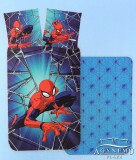 Ágynemű Pláza Spider-Man, Pókember mintázatú ágyneműhuzat garnitúra 2 részes 140x200 cm ágynemű garnitúra