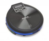 Aiwa PCD-810BL hordozható CD lejátszó fekete-kék