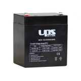 Akku ups power 12v 5ah zselés akkumulátor mc5-12