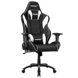 AKRACING CORE LX PLUS - gaming chair - polyurethane leather, high-density molded foam - white (AK-LXPLUS-WT) - Gamer Szék
