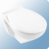 Alföldi Optic fali WC csésze, mélyöblítésű, perem nélküli 7047, falra szerelhető