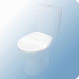 Alföldi Saval 2.0 duroplast WC ülőke fém zsanérral, lecsapódásgátlóval, gyorscsatlakozóval
