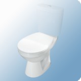 Alföldi Saval 2.0 WC csésze mélyöblítésű alsó kifolyású monoblokk WC 7090