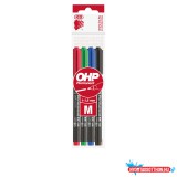 Alkoholos marker készlet, M, OHP Ico, 4 különféle szín