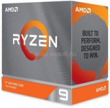 AMD Ryzen 9 3950X (16 Cores, 64MB Cache, 3.5 up to 4.7 GHz, AM4) Dobozos, hűtés nélkül, nincs VGA (100-100000051WOF)