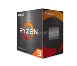 AMD Ryzen 9 5950X (16 Cores, 64MB Cache, 3.4 up to 4.9 GHz, AM4) Dobozos, hűtés nélkül, nincs VGA (100-100000059WOF)