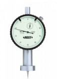 Analóg mérőórás mélységmérő, kerek talppal 0-10/16/0.01 mm - Insize 2343-101