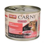 ANIMONDA CARNY KITTEN macskaeledel marhahús és pulykaszív 200 g