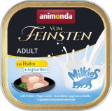 Animonda Vom Feinsten csirkehúsos macskaeledel joghurtos szószban (32 x 100 g) 3200 g
