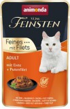 Animonda Vom Feinsten Feines mit Filets kacsás és pulykafilés macskaeledel alutasakban (54 x 85 g) 4.59kg