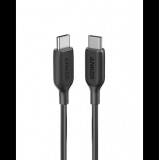 Anker PowerLine III USB-C - USB-C 3ft fekete (A8852H11) (Anker A8852H11) - Adatkábel