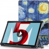 Apple iPad Air 2, mappa tok, csillagos éj minta, Smart Case, kék/színes (89447) - Tablet tok