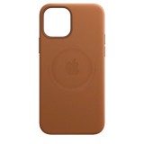 Apple iPhone 12 / 12 Pro Leather Case with MagSafe Brown MHKF3ZM/A