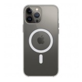 Apple iPhone 13 Pro Max, Szilikon tok, Magsafe kompatibilis, átlátszó, gyári (RS114297) - Telefontok