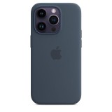 Apple iPhone 14 Pro Silicone Case with MagSafe Storm Blue (MPTF3)