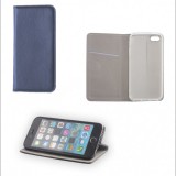 Apple iPhone XR, Oldalra nyíló tok, stand, Smart Magnet, sötétkék (74263) - Telefontok