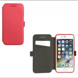 Apple iPhone XS Max, Oldalra nyíló tok, CoverGel, piros (73510) - Telefontok
