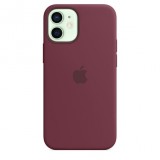 Apple MagSafe-rögzítésű iPhone 12 mini szilikontok szilva színű (mhkq3zm/a) (mhkq3zm/a) - Telefontok
