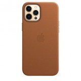 Apple MagSafe-rögzítésű iPhone 12 Pro Max bőrtok vörösesbarna (mhkl3zm/a) (mhkl3zm/a) - Telefontok