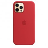 Apple MagSafe-rögzítésű iPhone 12 Pro Max szilikontok (PRODUCT)RED piros (mhlf3zm/a) (mhlf3zm/a) - Telefontok