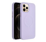 Apple Roar Leather Magsafe iPhone 12 Pro Max eco bőr tok, lila