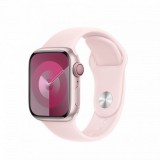 Apple Watch S9 Cellular 41mm Pink Alu Case with Light Pink Sport Band M/L MRJ03