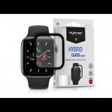 Apple Watch Series 4/5 (44 mm) üveg képernyővédő fólia - MyScreen Protector Hybrid Glass Edge 3D - 1 db/csomag - fekete (LA-1876) - Kijelzővédő fólia