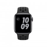 Apple Watch Series 6 Nike GPS 40mm asztroszürke alumíniumtok, fekete sportszíj (M00X3HC/A) (M00X3HC/A) - Okosóra