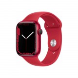 Apple Watch Series 7 GPS 45mm (PRODUCT)RED aluminium tok, (PRODUCT)RED sportszíj (MKN93HC/A) (MKN93HC/A) - Okosóra