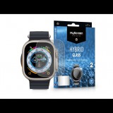 Apple Watch Ultra (49 mm) rugalmas üveg képernyővédő fólia - MyScreen Protector Hybrid Glass - 2 db/csomag - transparent (LA-2286) - Kijelzővédő fólia