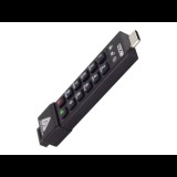 Apricorn USB Flash Drive Aegis Secure Key 3NXC - USB 3.1 Gen 1 - 64 GB - Black (ASK3-NXC-64GB) - Pendrive