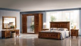 ArredoClassic AC Modigliani hálószoba - dió, 180x200 cm ággyal, 4-ajtós szekrénnyel