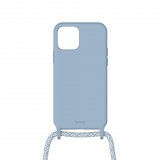 Artwizz HangOn iPhone 12/12 Pro nyakba akasztható tok Nordic-Blue - kék (1854-3154) (1854-3154) - Telefontok