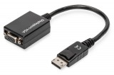 Assmann DisplayPort - VGA Adapter/Converter cable 0,15m Black AK-340403-001-S