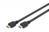 Assmann HDMI Ultra High Speed connection cable, type A 1m Black AK-330124-010-S