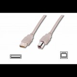 Assmann USB A-B összekötő kábel 1,8m (AK-300102-018-E) (AK-300102-018-E) - Nyomtató kábel