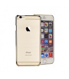 Astrum MC130 keretes átlátszó, alul felül Swarovski köves Apple iPhone 6/6S tok arany