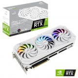 ASUS GeForce RTX 3070 8GB ROG Strix White OC Edition LHR videokártya (ROG-STRIX-RTX3070-O8G-WHITE-V2) (ROG-STRIX-RTX3070-O8G-WHITE-V2) - Videókártya