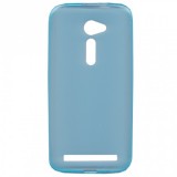 Asus Zenfone 2 ZE500CL, TPU szilikon tok, fényes keret, kék (RS57644) - Telefontok