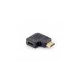 Átalakító - 118910 (HDMI-HDMI átalakító anya/apa, 90 fokban hajlított) (EQUIP_118910)