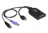 ATEN KA7168 USB HDMI Virtual Media KVM Adapter with Smart Card Support  KA7168-AX
