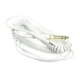 Audio-Technica ATH-M50x/ATH-M40x fejhallgatókhoz 3m tekercselt fehér kábel (ATPT-M50XCAB2WH)