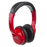 Audiocore AC720R, Bluetooth, Vezeték nélküli, Sztereo, Piros, Fejhallgató