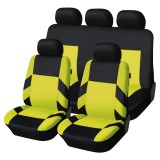 Autófejlesztés Univerzális üléshuzat garnitúra fekete-sárga (osztható) Exlusive