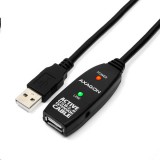 Axagon ADR-210 aktív USB hosszabbító kábel 10m (ADR-210) - USB hosszabbító