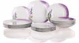 Banquet Lavender 18 részes porcelán étkészlet