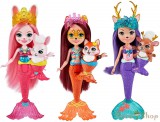 Barbie Enchantimals Royal - Sellők 3-as csomag
