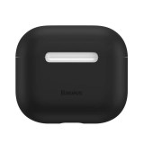 Baseus Apple AirPods 3 ultravékony védőtok fekete (WIAPPOD-CBZ01) (WIAPPOD-CBZ01) - Fülhallgató tok