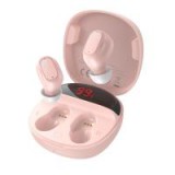 Baseus bluetooth fülhallgató, rózsaszín (NGWM01P-04)