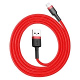 Baseus Cafule USB-Lightning töltőkábel 0.5m piros (CALKLF-A09) (CALKLF-A09) - Adatkábel